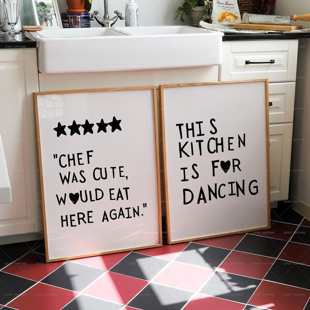 Home Cooking Quotes - Kutipan motivasi koki hitam hati minimalis,