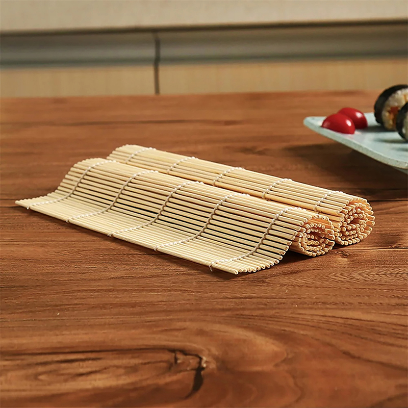 Sushi Mat Bamboo - Tikar gulung bambu Sushi Onigiri, peralatan
