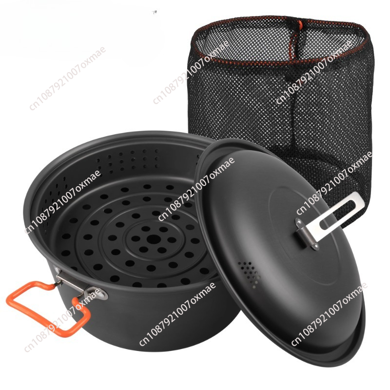 Steamer Bamboo Set - Panci terintegrasi untuk memasak saat berkemah,