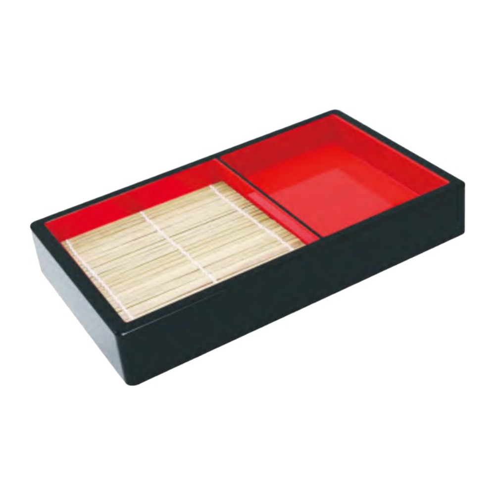 Sushi Mat Bamboo - Peralatan Makan Serbaguna, Piring Mie Dingin