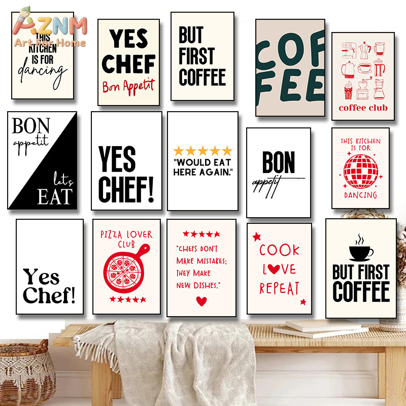 Home Cooking Quotes - AZNM Dapur Kopi Koki Kutipan Teks