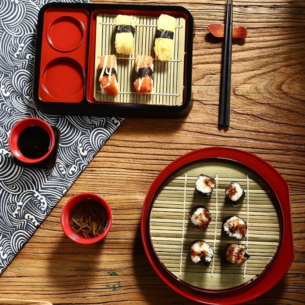 Hidangan Mie Dingin Gaya Jepan - Sushi Mat Bamboo ulasan dan harga