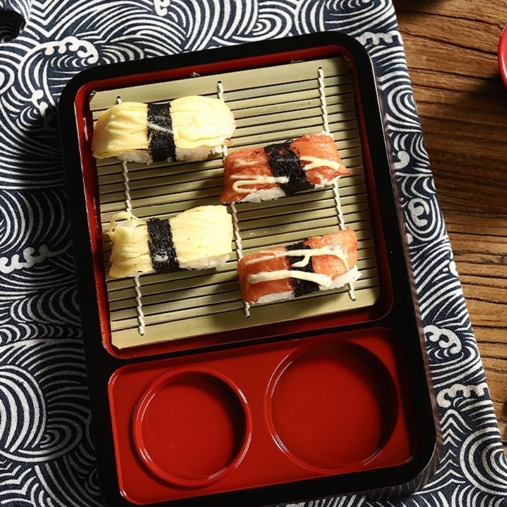 Hidangan Mie Dingin Gaya Jepan - Sushi Mat Bamboo ulasan dan harga