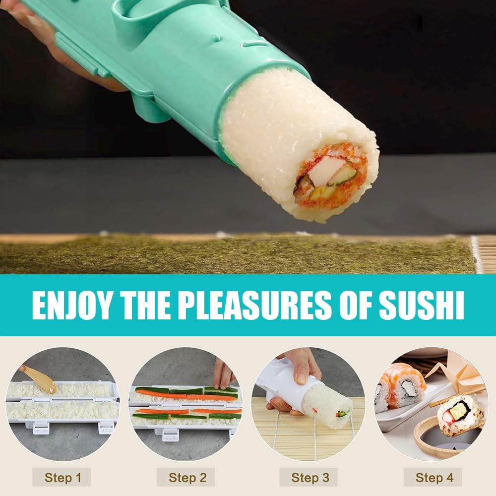 Set Pembuatan Sushi dengan Ber - Sushi Mat Bamboo ulasan dan harga