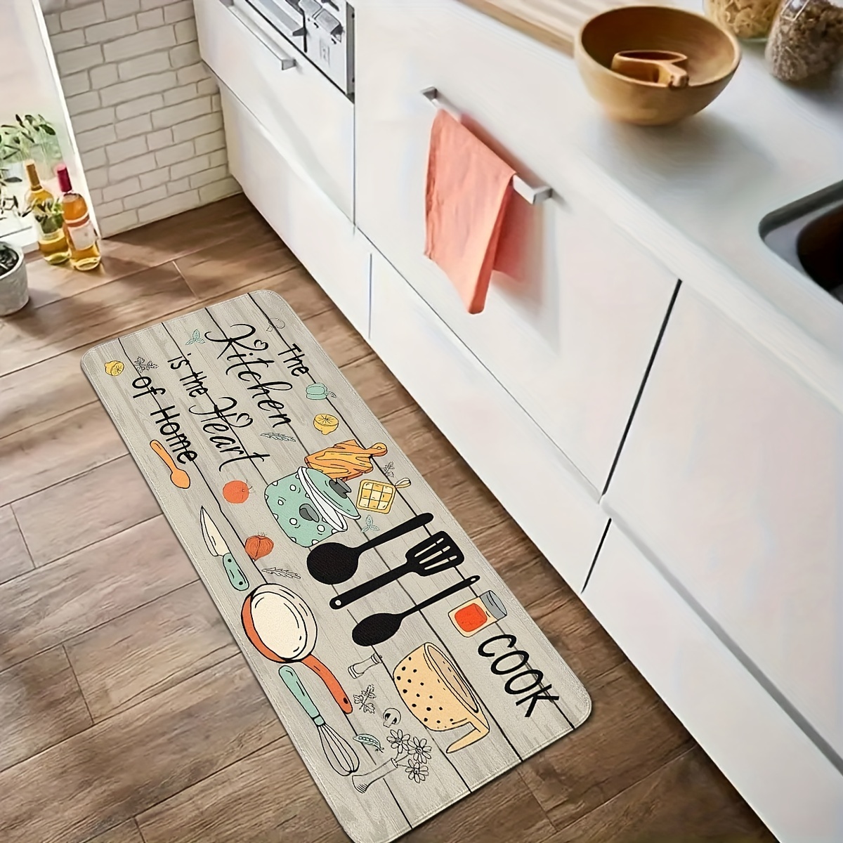 Alas Dapur Motif Peralatan Dap - Home Cooking Quotes ulasan dan harga