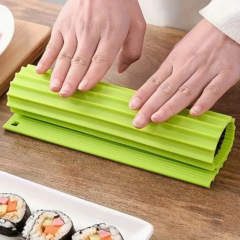 Alat Pembuat Sushi Silikon Imi - Sushi Mat Bamboo ulasan dan harga
