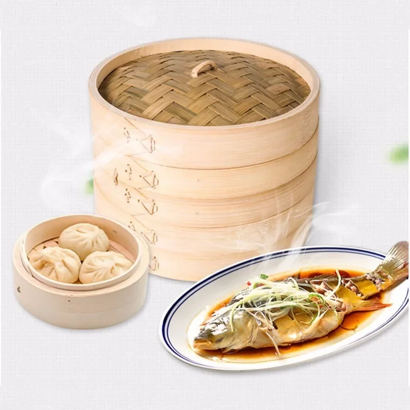 Pengukus Bambu Memasak Dapur u - Steamer Bamboo Set ulasan dan harga
