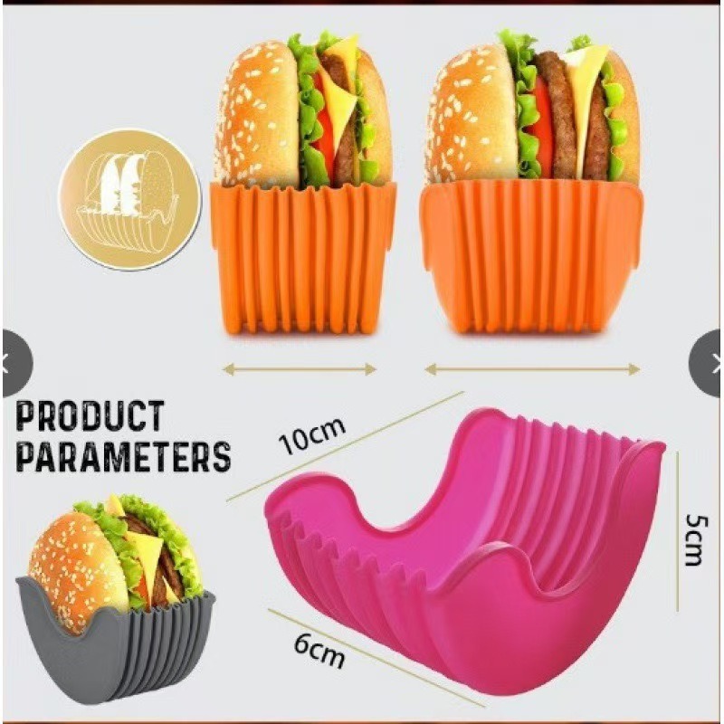 Penyangga Burger Silikon yang  - Home Cooking Dog Food ulasan dan harga