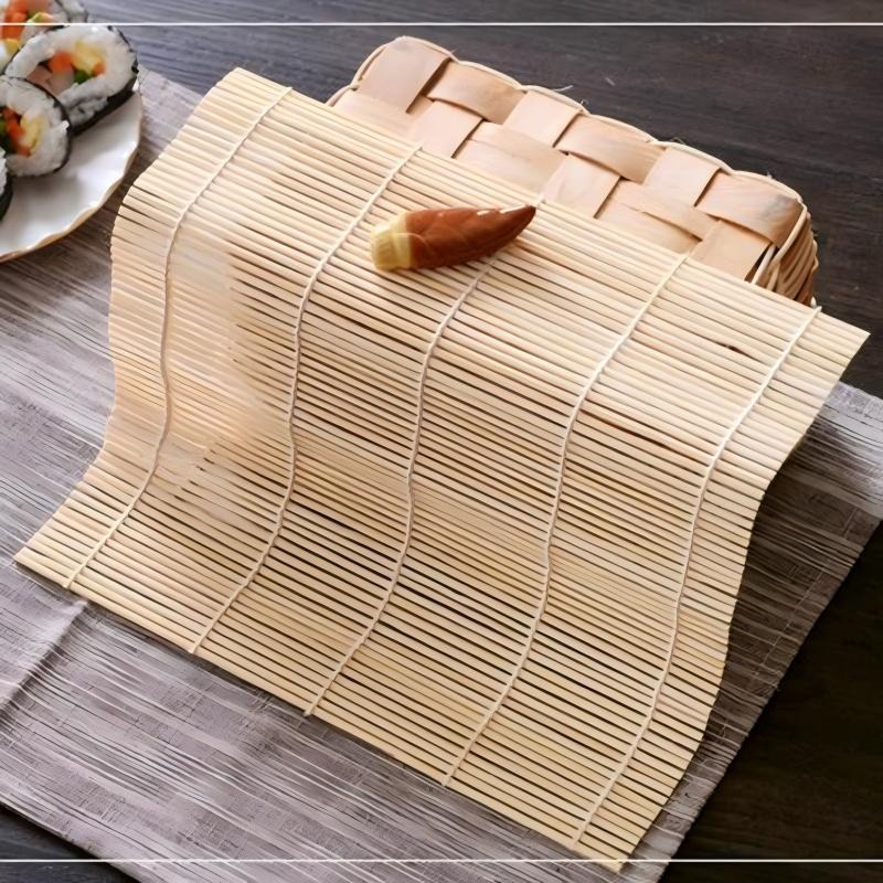 1 Buah Tikar Gulungan Nasi Rum - Sushi Mat Bamboo ulasan dan harga