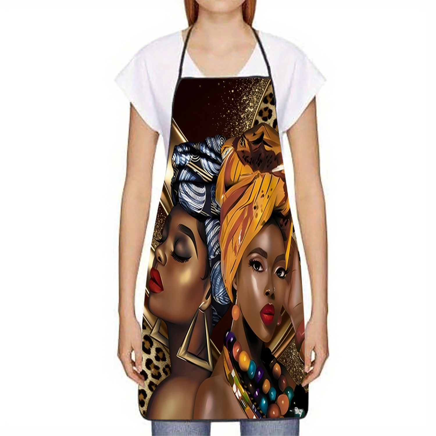 Celemek Seni Wanita Afrocentri - Home Cooking Queen ulasan dan harga