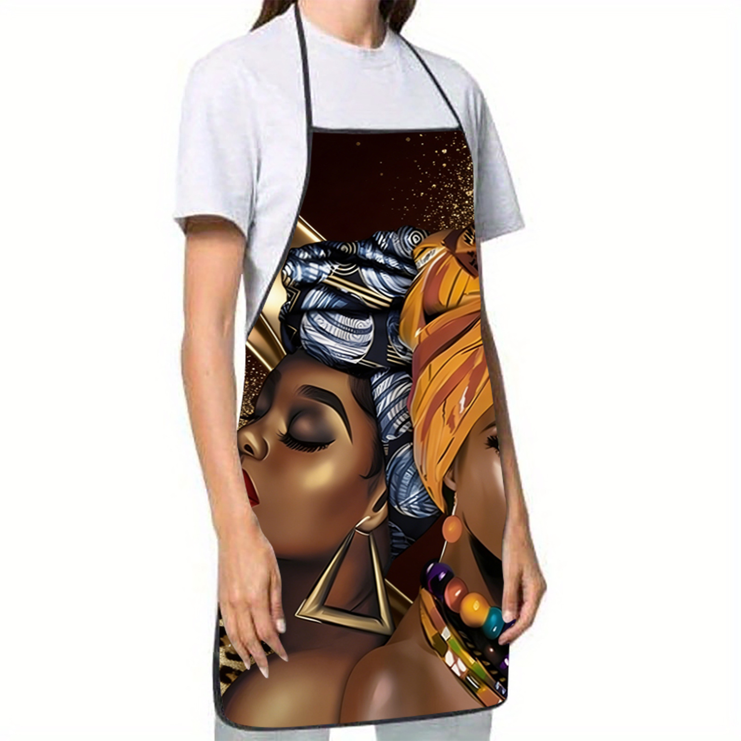 Celemek Seni Wanita Afrocentri - Home Cooking Queen ulasan dan harga