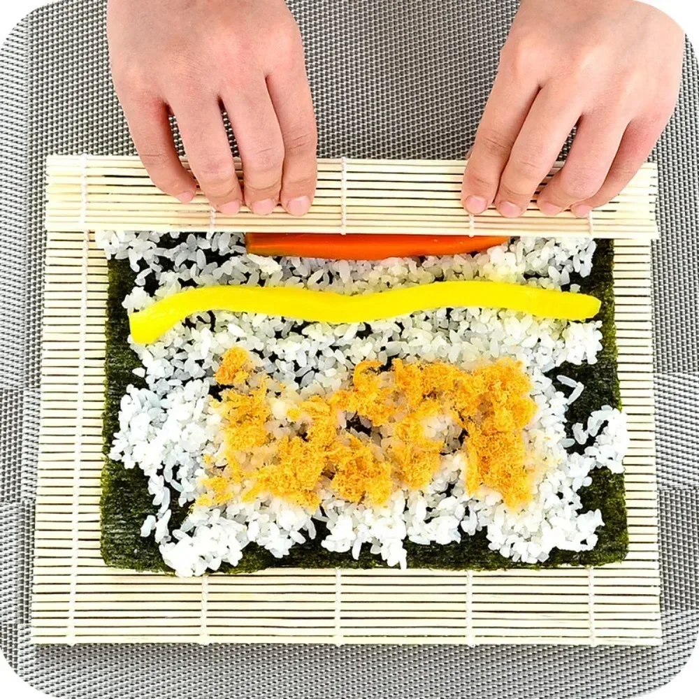 24X24cm/27X27cm/30X30cm Alas S - Sushi Mat Bamboo ulasan dan harga