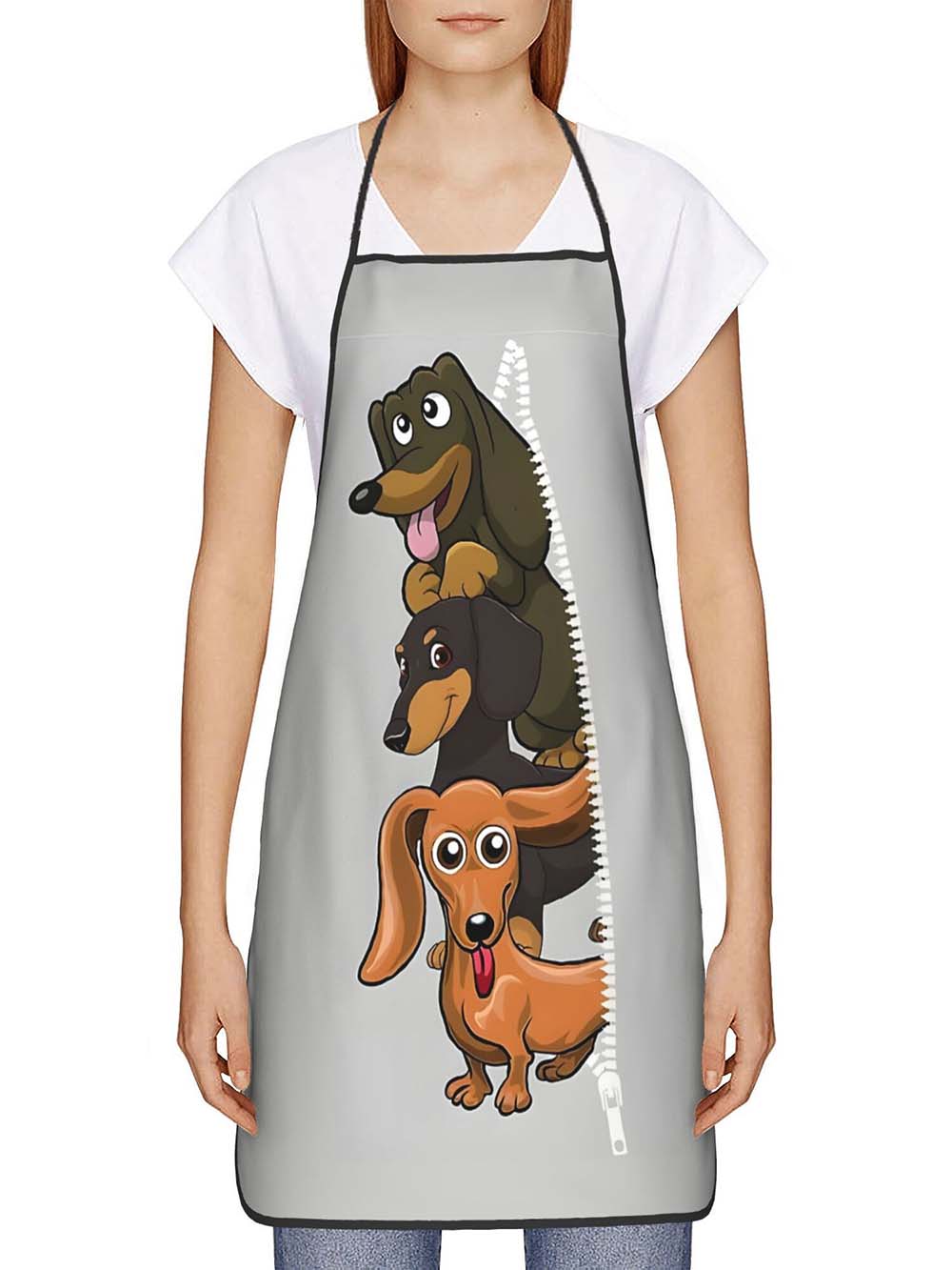 1 Buah Celemek Dapur Motif Anj - Home Cooking Dog Food ulasan dan harga
