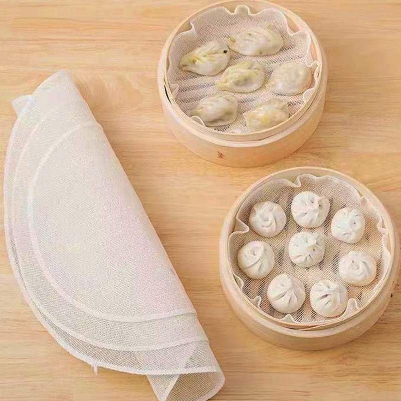 5 buah 28CM katun Murni kain u - Steamer Bamboo Set ulasan dan harga