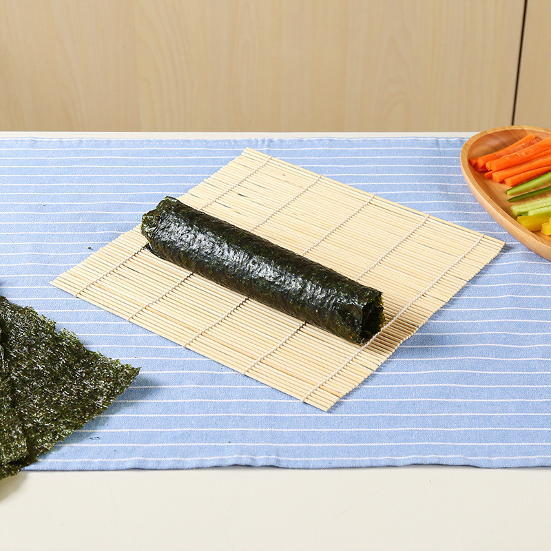 1 Buah Alat Pembuat Sushi dari - Sushi Mat Bamboo ulasan dan harga