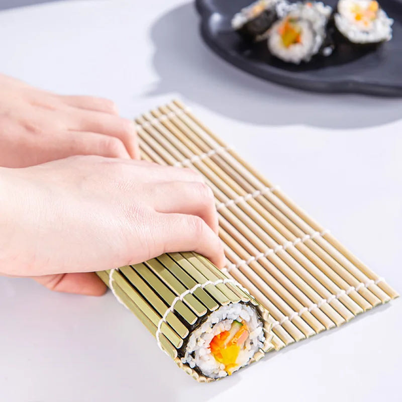 DIY bambu pembuat Sushi tikar  - Sushi Mat Bamboo ulasan dan harga