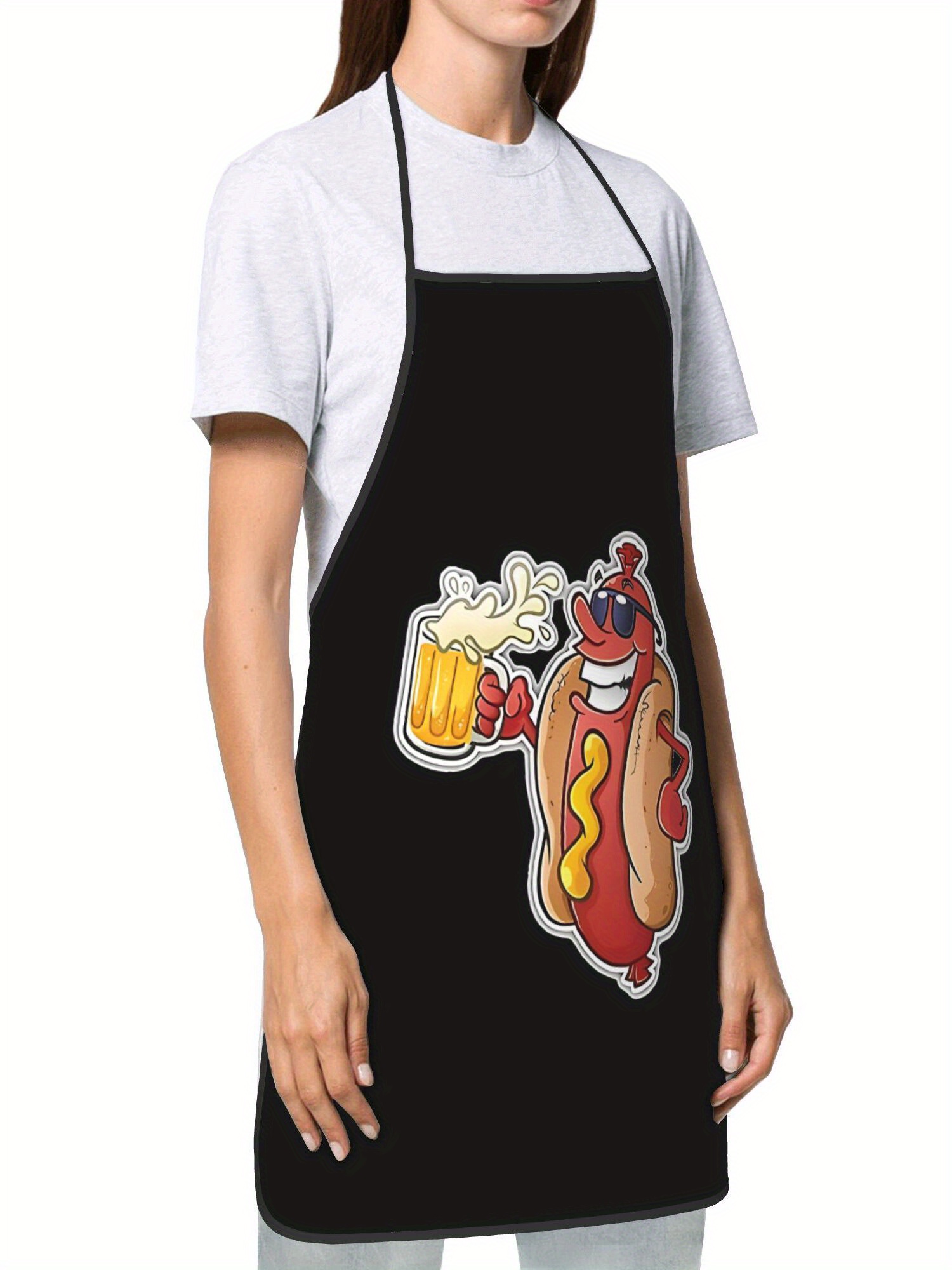 Celemek Cetak Pola Hot Dog, Ce - Home Cooking Dog Food ulasan dan harga
