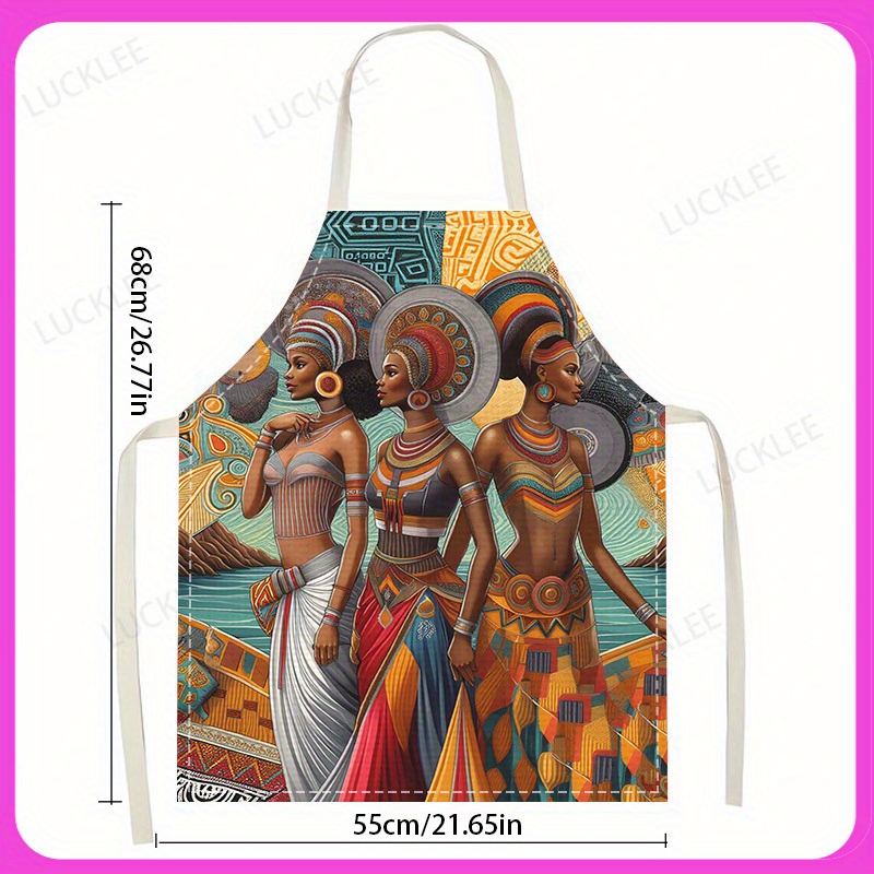 1 buah celemek linen tanpa len - Home Cooking Queen ulasan dan harga