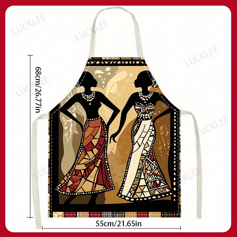 1 buah celemek linen tanpa len - Home Cooking Queen ulasan dan harga