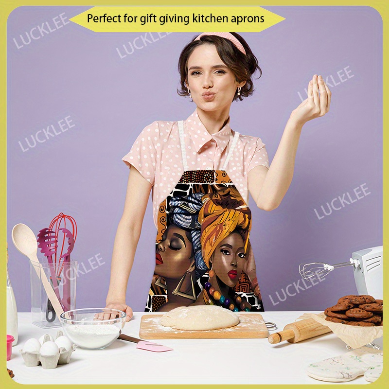 1 buah celemek linen tanpa len - Home Cooking Queen ulasan dan harga