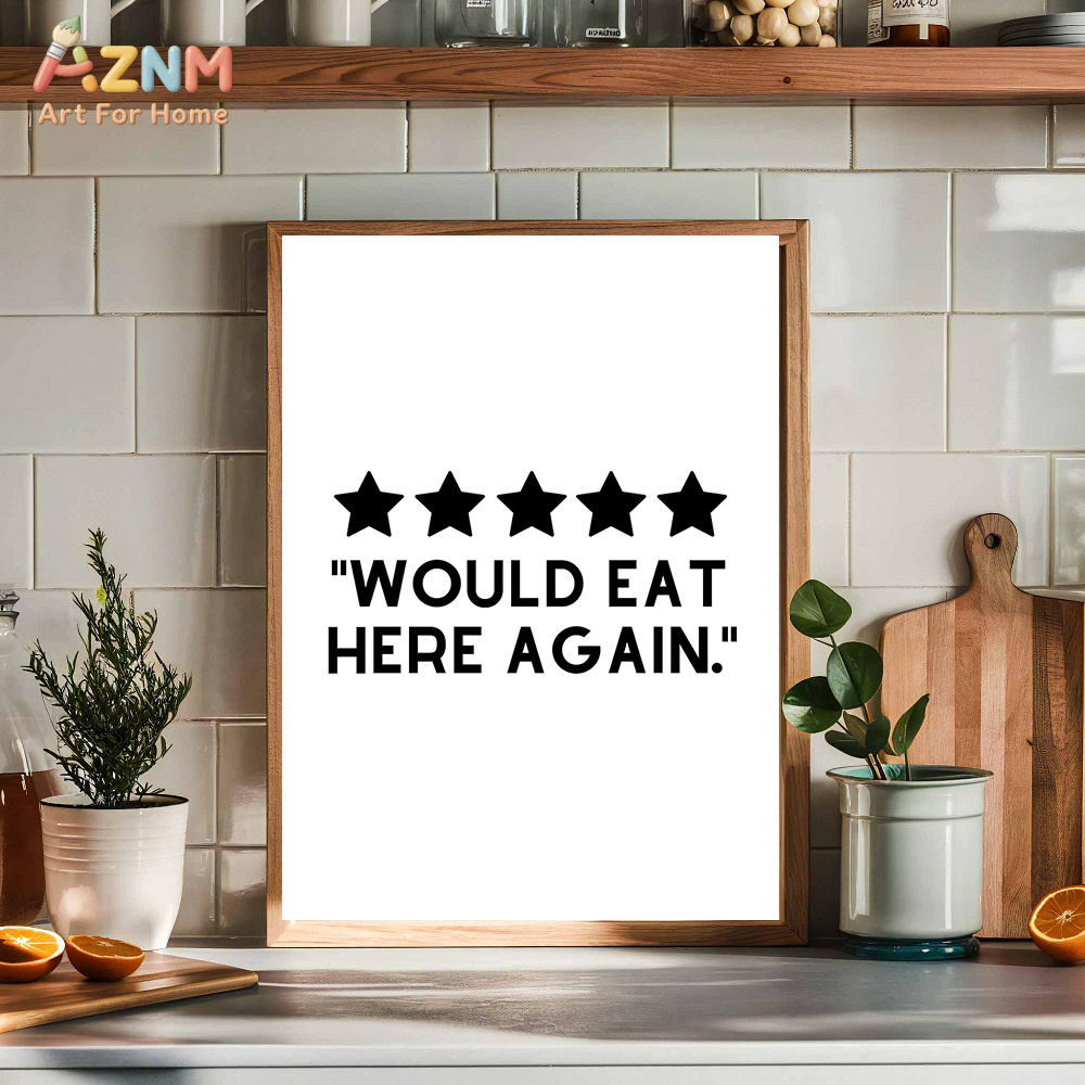 AZNM Dapur Kopi Koki Kutipan T - Home Cooking Quotes ulasan dan harga