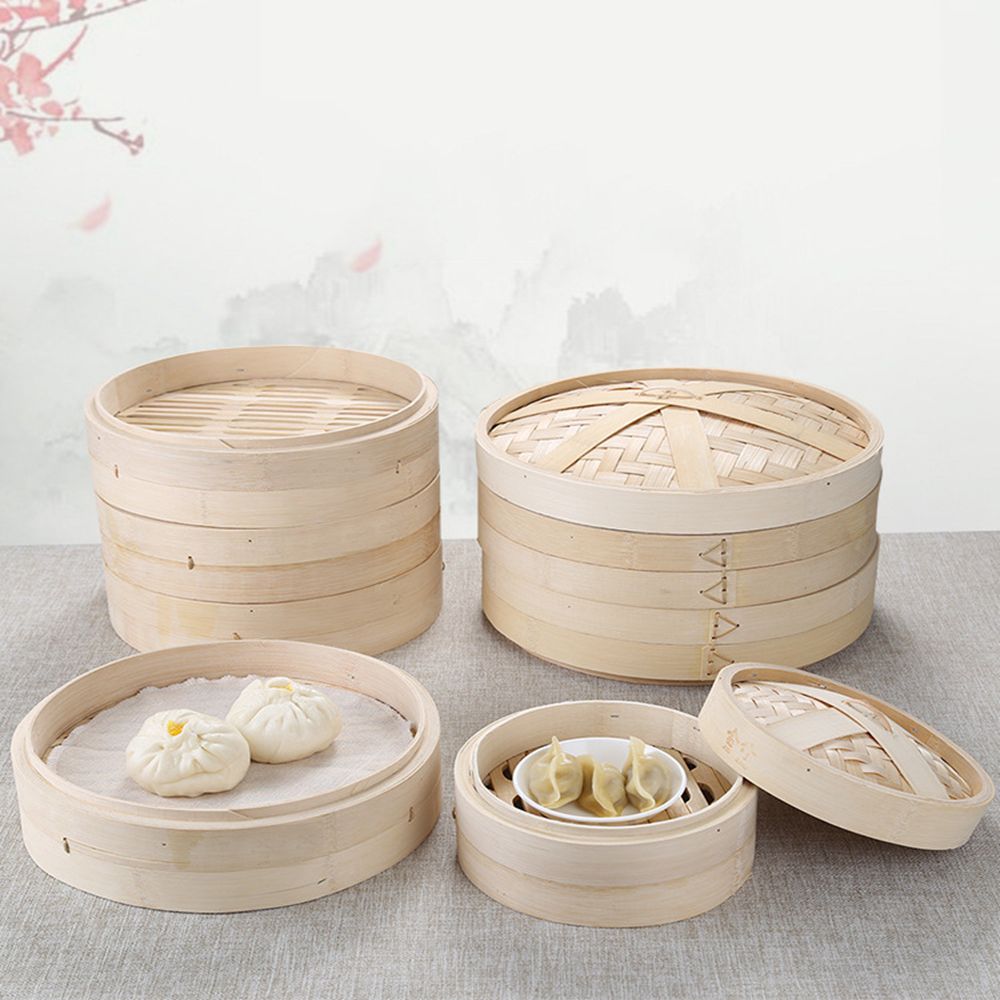 Set Peralatan Dapur Anti Panas - Steamer Bamboo Set ulasan dan harga