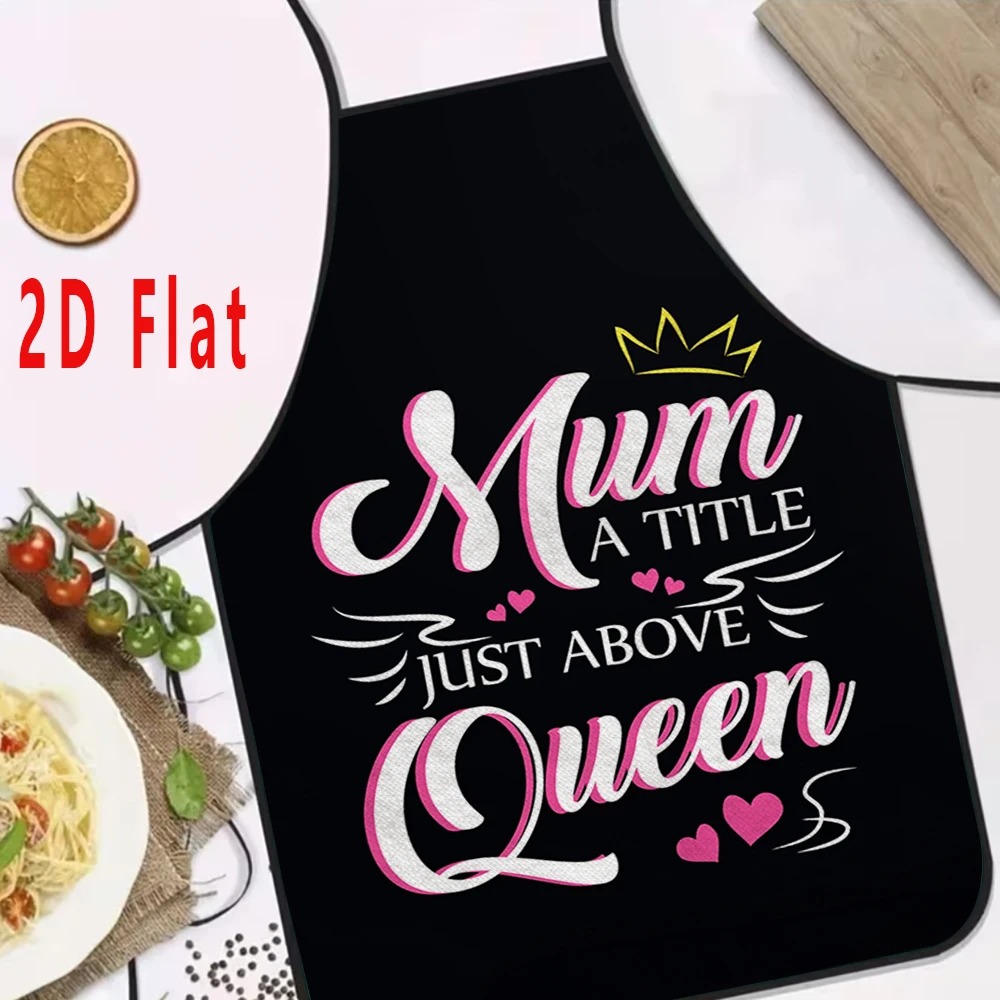 Apron Hadiah Hari Ibu, Cetakan - Home Cooking Queen ulasan dan harga