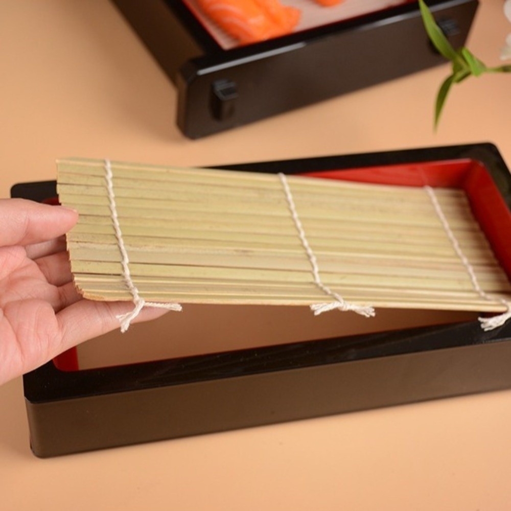 Piring Mie Dingin Multifungsi  - Sushi Mat Bamboo ulasan dan harga